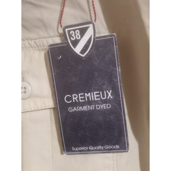 New Cremieux Classic Garment Dyed Shorts Mens 9" Inseam Beige Size 34 NWT - Picture 4 of 10